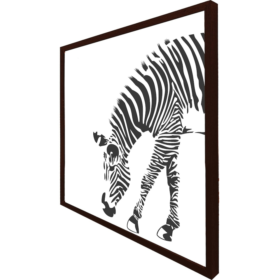 image 1 of Zebra (Picture Frame) Black | M