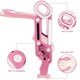 image 3 of CHILDREN BABY TODDLER KID POTTY TRAINING TOILET SEAT TRAINER URINAL CHAIR LADDERO, PINK & WHITE