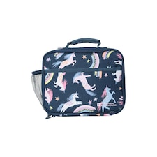 Mountain Warehouse Unicorn And Rainbow Lunch Bag - Navy - One Size