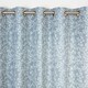 image 2 of Sade Eyelet Curtains - Blue - 229x229cm