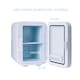 image 9 of MONCOOK Mini Fridge For Bedrooms - Small, Portable & Quiet - Glass Door Mini Fridge For Skincare, Food & Drinks - Cooling & Warming Function - 6L White