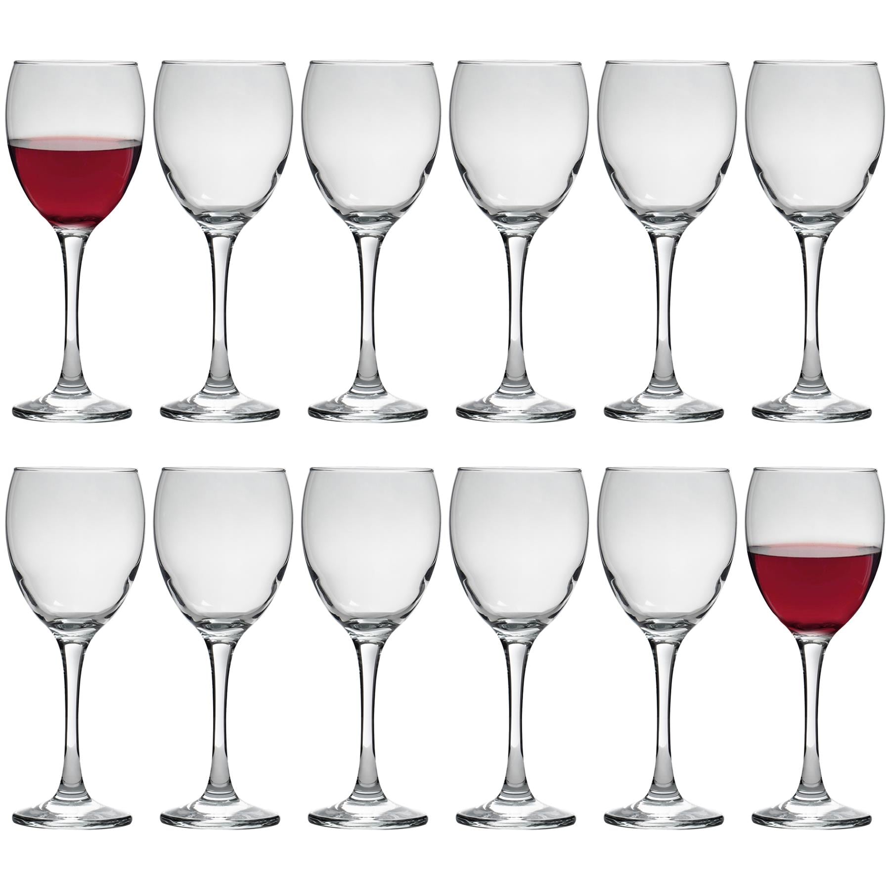 LAV Venue Red Wine Glasses - 340ml - Clear - Pack of 12