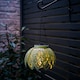 image 3 of ValueLights Artichoke Sage Green Hanging Solar Light | Green