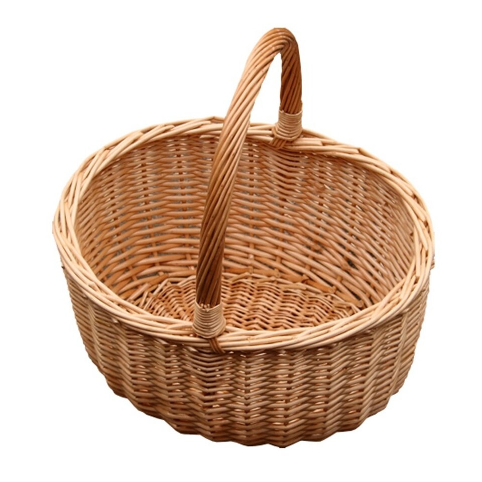 Jumbo Buff Hollander Shopping Basket Brown | Brown | One Size