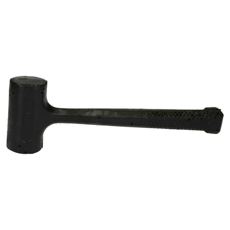 image 1 of Dead Blow Hammer Mallet 2lb 24oz Shot Loaded Head Impact Non-Marking Recoil