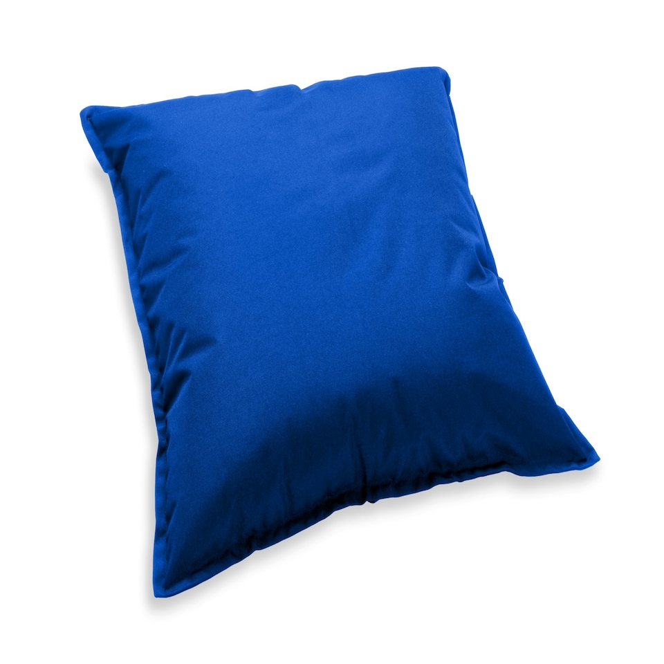 image 1 of Waterproof Outdoor Garden Cushion Covers Patio Cushion Cover Cases Square Pack Of 4 45cm X 45cm Blue