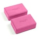 image 1 of Myga Pair of Foam Yoga Blocks - Plum