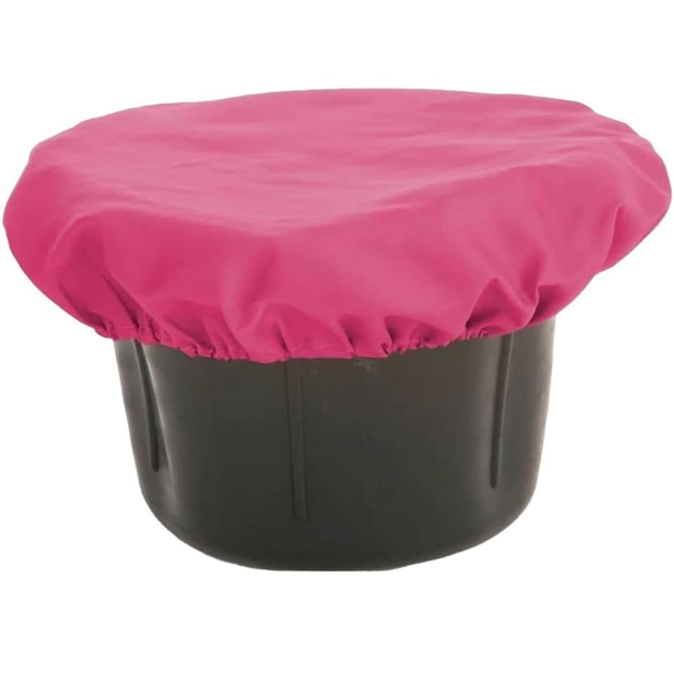 Lincoln Evening Horse Feed Bucket Cover - Pink - One Size