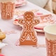 image 3 of Gingerbread Man Christmas Place Cards - Pack of 10