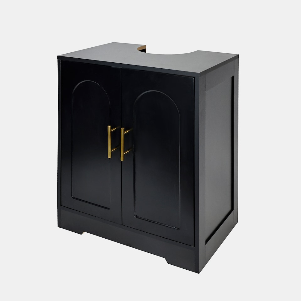 image 1 of OHS Arch Undersink Bathroom Cabinet MDF Under Basin Storage