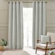 image 1 of Catherine Lansfield Stab Stitch 46x54 Inch Lined Eyelet Curtains Sage Green | Green | Sage Green
