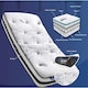 image 5 of 4ft 6" Double Gel Pocket Sprung Memory Foam Mattress - (135cm)