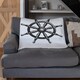 image 2 of Nautical Icons Blanket | Multi