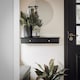 image 6 of SoBuy FRG43-SCH,Floating Shelf with 2 Drawers | Black | Black | 1