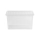 image 10 of Wham Crystal 5 x 60L Stackable Plastic Storage Boxes with Lids Pink