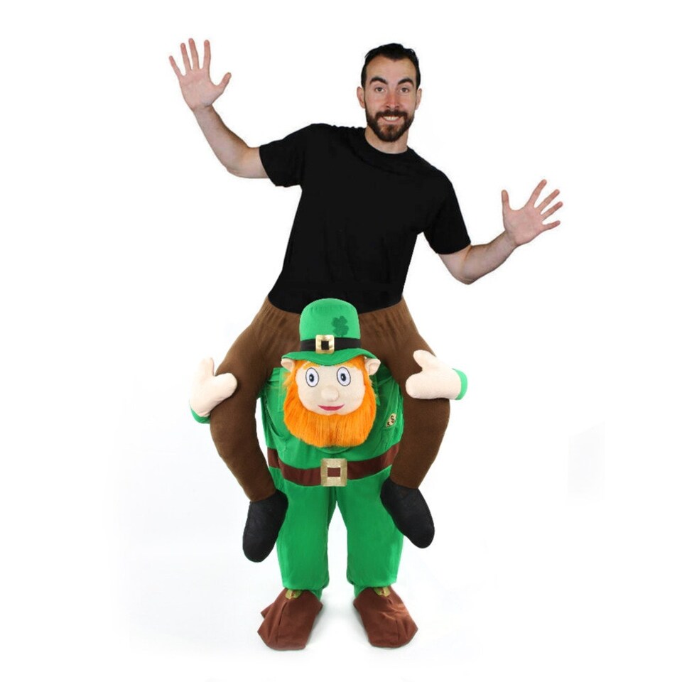 image 1 of St Patrick's Day Irish Pick Me Up Costume Green | One Size