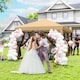 image 8 of Outsunny 6 x 3(m) Pop Up Party Tent Canopy with 6 Removable Sidewalls Beige