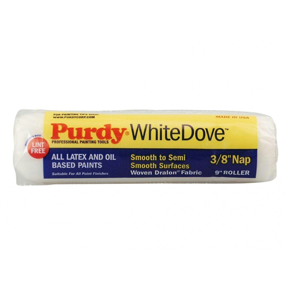 Purdy White Dove Sleeve - Multi Colour - 228 mm (9in)