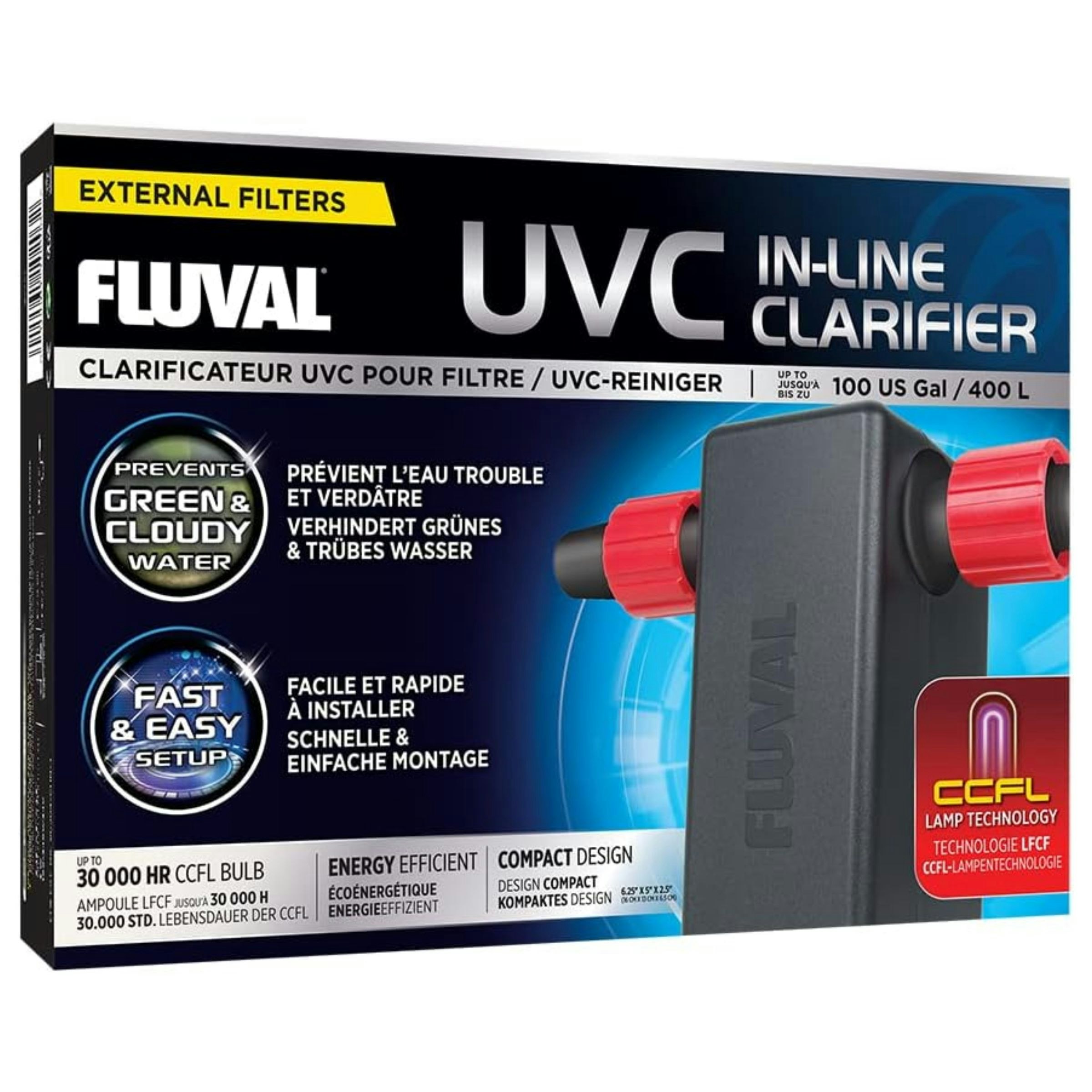 Fluval In-Line Uvc Clarifier