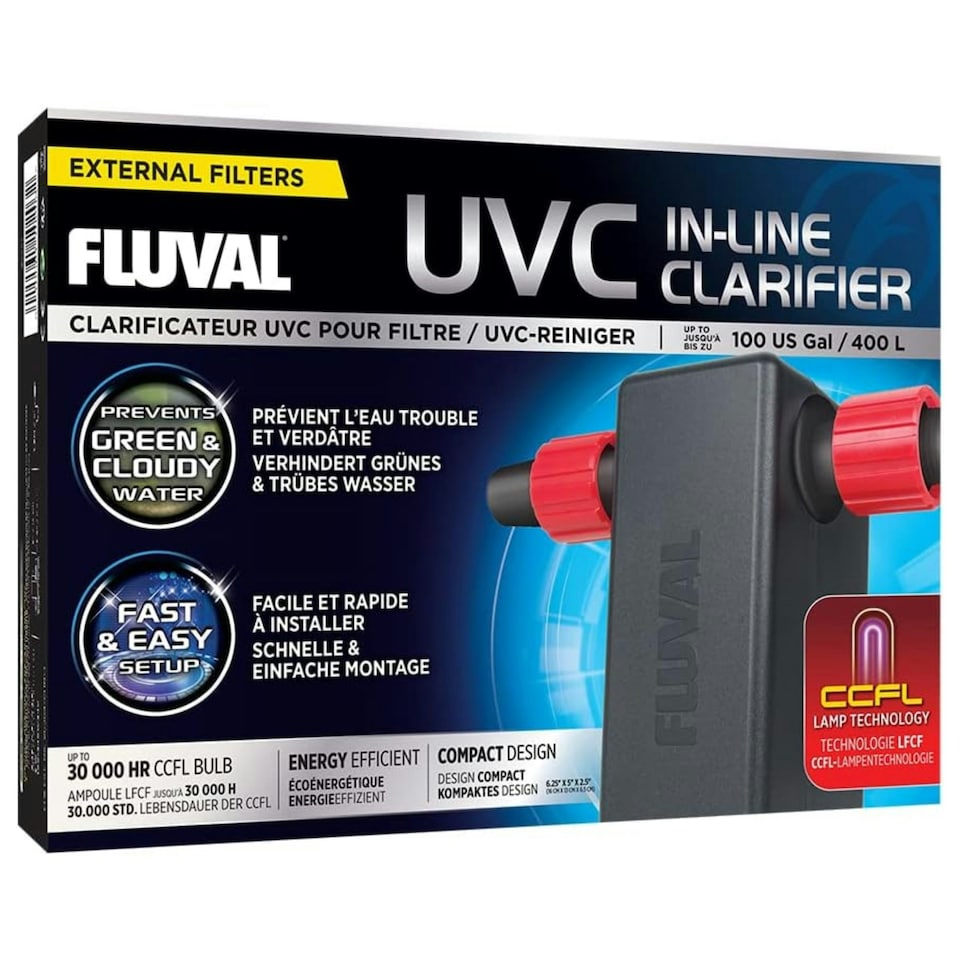 Fluval In-Line UVC Clarifier
