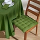 image 5 of Homescapes Dark Olive Tablecloth - 137 x 178 cm Green