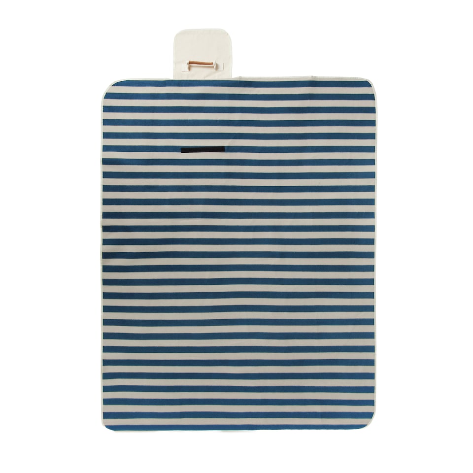 image 1 of Vinga Alba RPET Picnic Blanket | Blue | Navy | One Size | 1