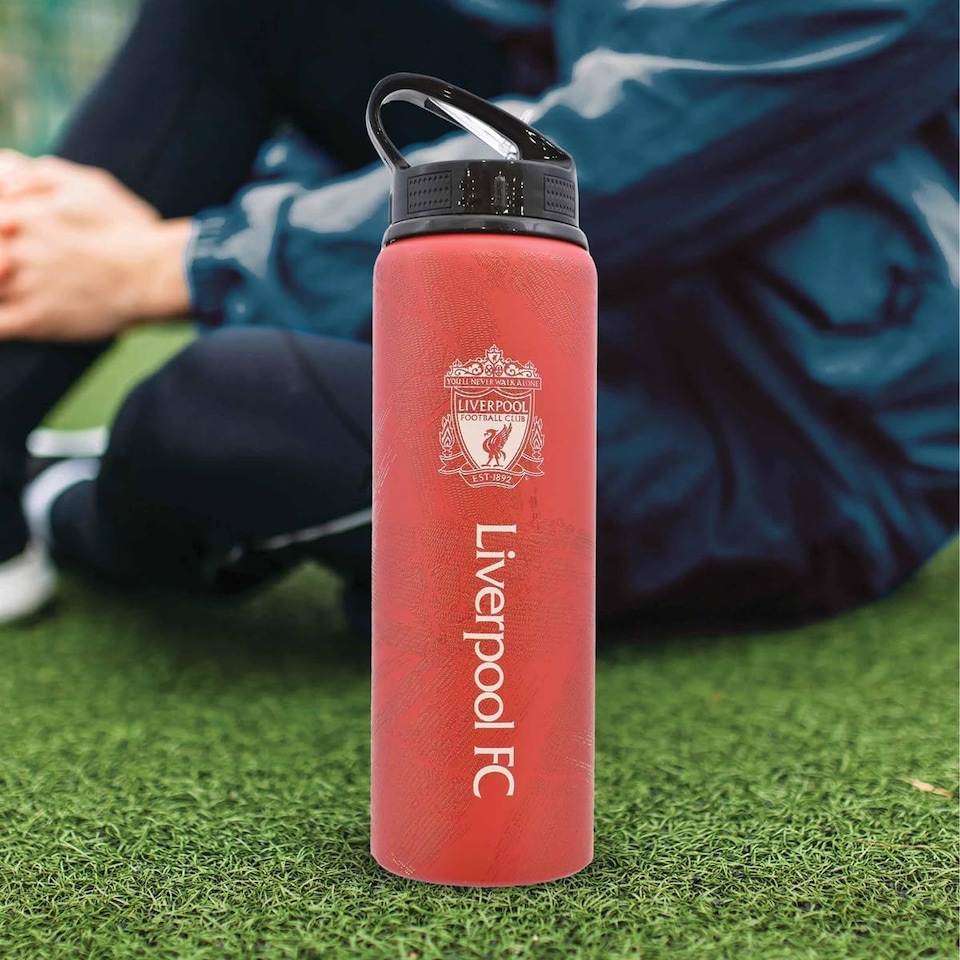 image 1 of Liverpool FC Print Water Bottle, Water Bottles, Sports, Gift