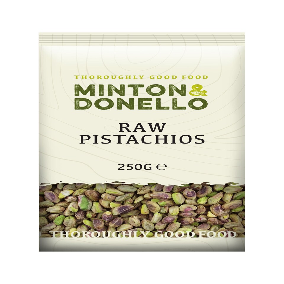 image 1 of Minton & Donello Raw Pistachios 6 x 250g