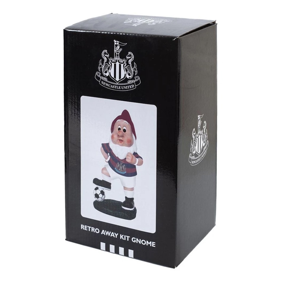 image 1 of Newcastle United FC 1996 Retro Garden Gnome | Brown | Brown/Black | One Size | 1