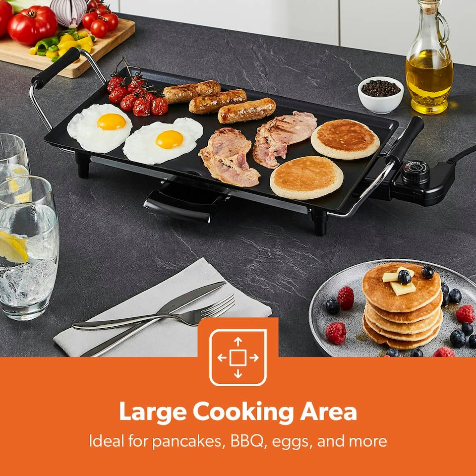 image 1 of GEEPAS Teppanyaki Grill  - Black