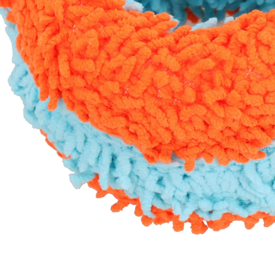 image 1 of 1PK Small Indoor Lightweight Soft Interactive Plush Roller Dog Puppy Play Toy Gift