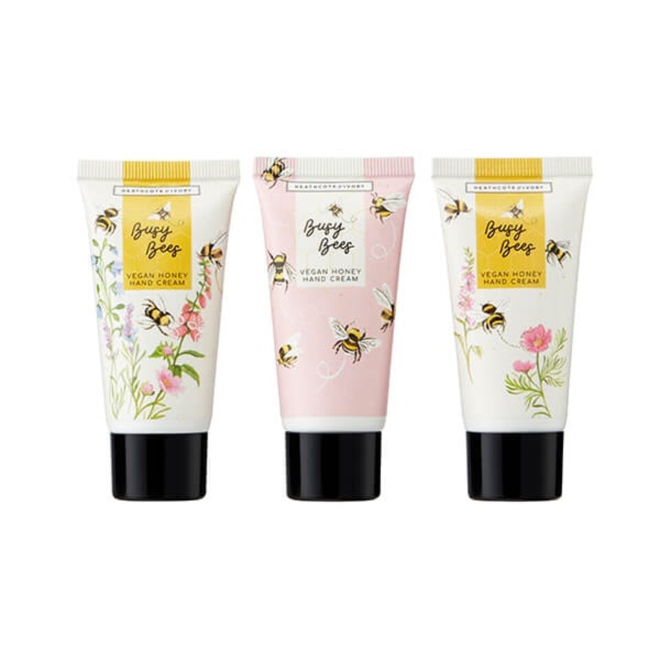 image 1 of Heathcote & Ivory Busy Bees Hand Cream Trio
