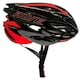 image 2 of AWE AWESpeed In Mould Mens Road Bike Helmet 55-58cm Black/Red/Carbon Crash Guarantee* Red | M
