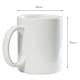 image 3 of 36 White Sublimation Mugs With Boxes & Heat Tape Roll White