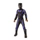 image 1 of Black Panther Childrens/Kids Deluxe Battlesuit Costume - Black - 5-6 Years 5
