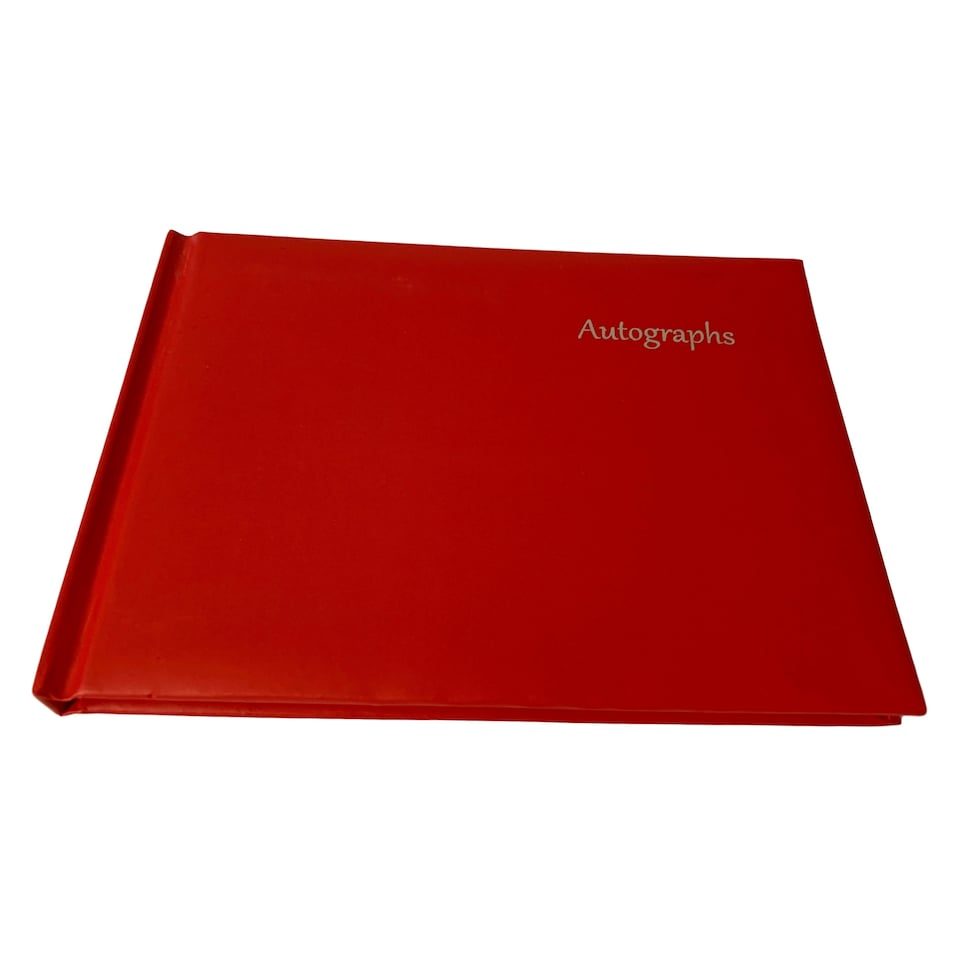 image 1 of Red Autograph Book by Janrax - Signature End of Term School Leavers