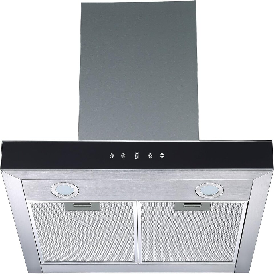 image 1 of Cookology 60cm Stainless Steel Chimney Cooker Hood - Energy Rating A++