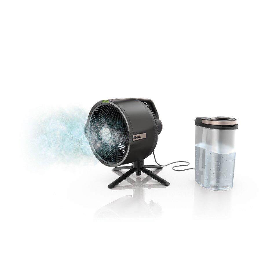 image 1 of Shark FlexBreeze Pro Mist with 5 Speed Settings Charcoal Grey FA300UK