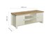 image 6 of Highgate Large TV Unit Cream Oak