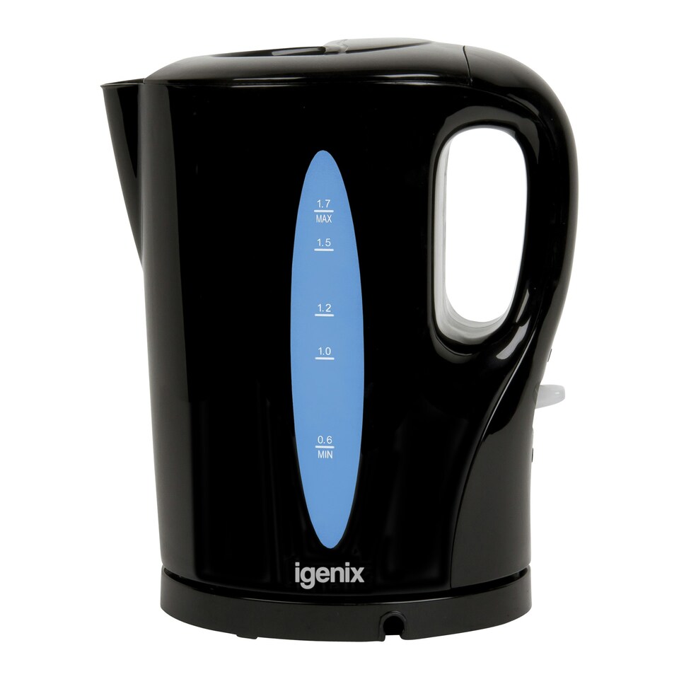 image 1 of Igenix IG7280, Cordless Jug Kettle, 1.7 Litre, 2200W, Black