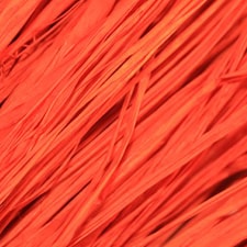 Orange Raffia Ribbon (250g)
