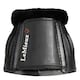 image 2 of LeMieux Rubber Bell Boots with Fleece Black | X-Large