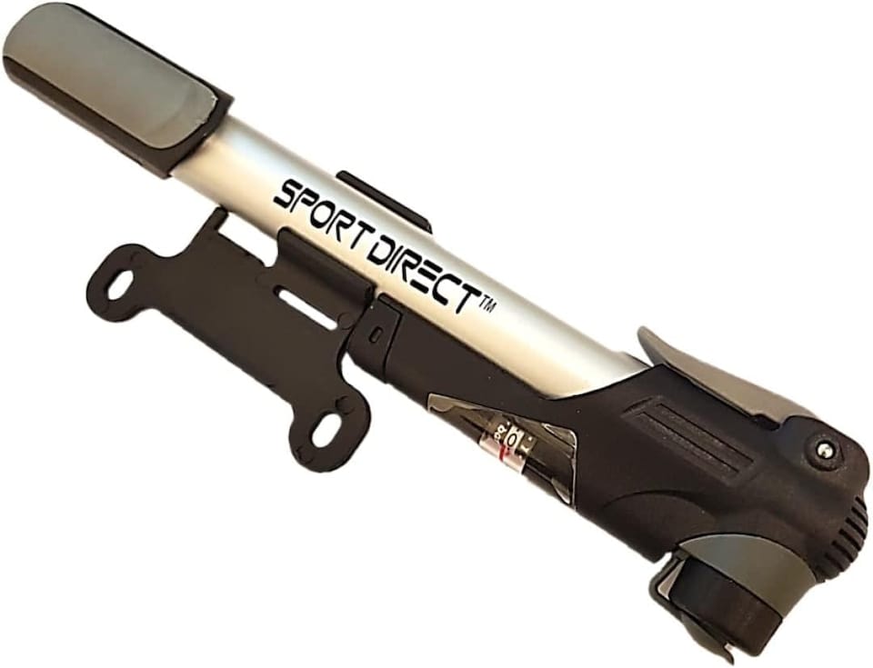 image 1 of Sport Direct 120PSI Max Mini Bicycle Bike Cycle Pump and Gauge Schrader/Presta