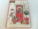 image 5 of Pack of 6 'Snowman At Red Door' Design Christmas Greeting Cards