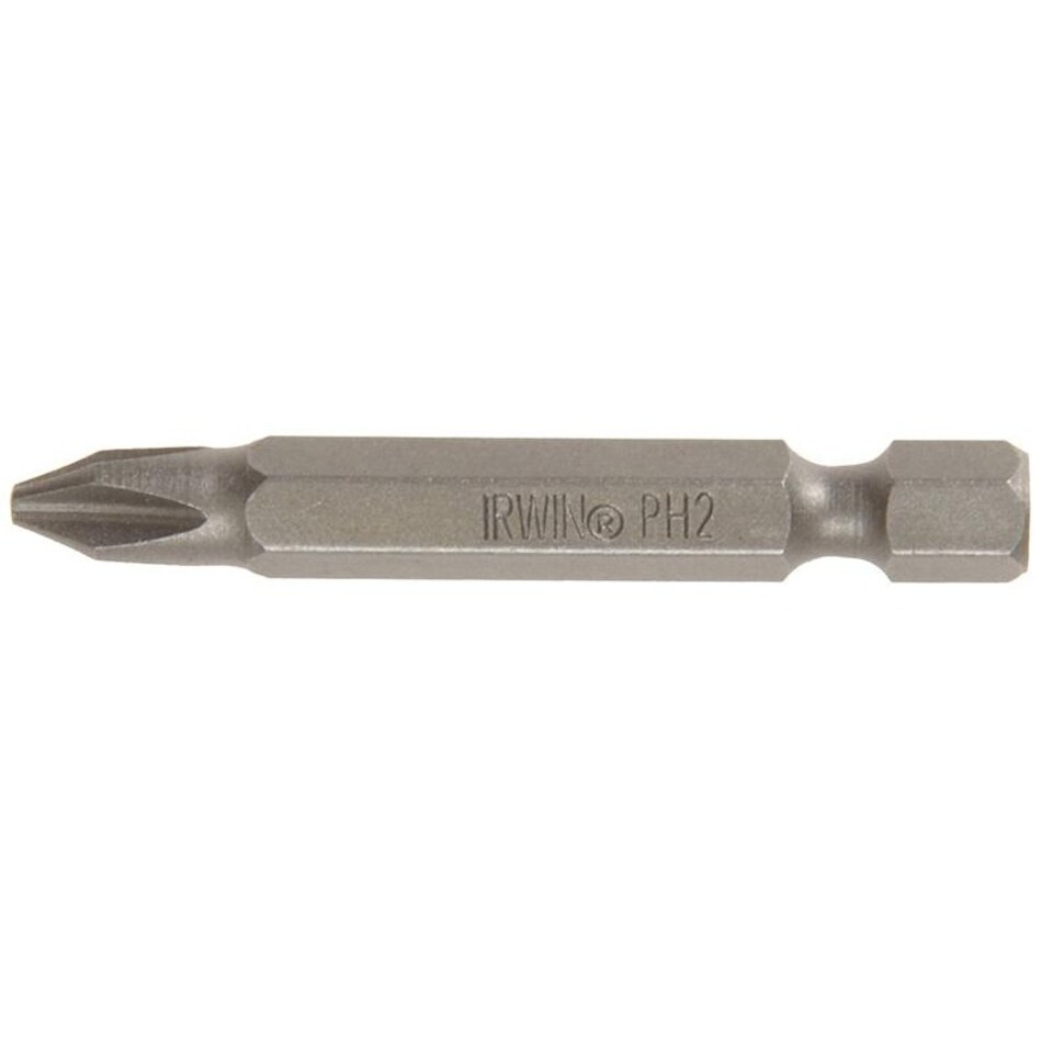 Irwin Power Screwdriver Bits, Phillips - Multi Colour - PH2 90mm Pack of 1