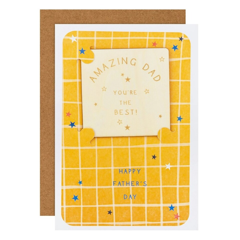 image 1 of My Cuppa Tea' Orange & Keepsake Coaster For Dad Father's Day Card