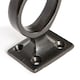 image 2 of Hammer & Tongs Square Back Hat & Coat Hook - W35mm x H80mm - Black