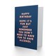 image 2 of Don't Need To Have Fun To Have Alcohol For Him Funny Birthday Card