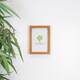 image 5 of Nicola Spring A5 (6 x 8") Photo Frames - Dark Wood/White Mount - 3D Picture Frame Box Portrait Display Case (23.5 x 17cm) Set of 5