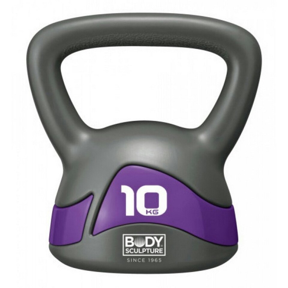 Carta Sport Body Sculpture Kettle Bell - Grey/Violet - 10kg